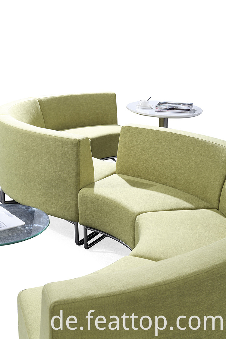 Modernes Design öffentlicher Bereich Sofa Lounge Möbel Empfangsraum Modular Wartezimmersofa